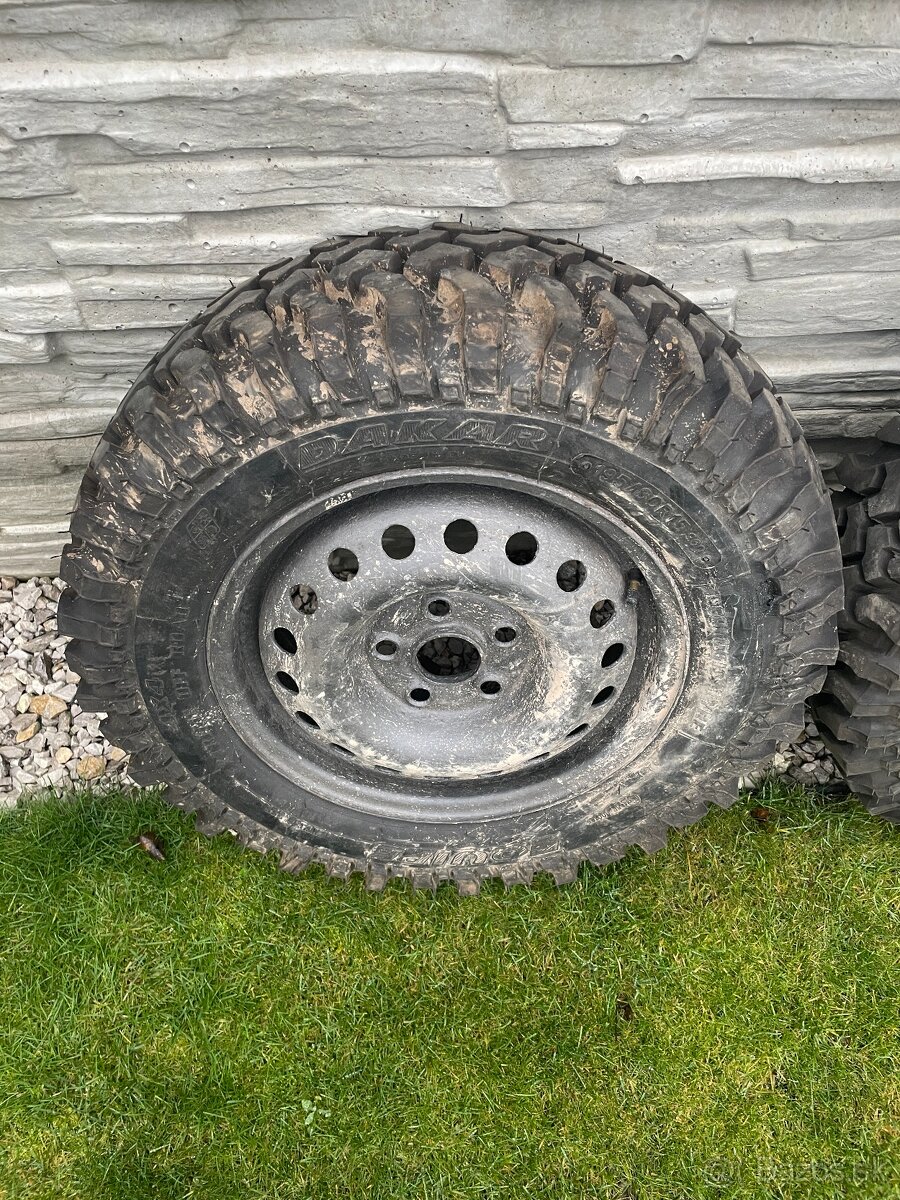 Disky 5x112 R15 + Offroad pneu Dakar 195/80 R15 - 2