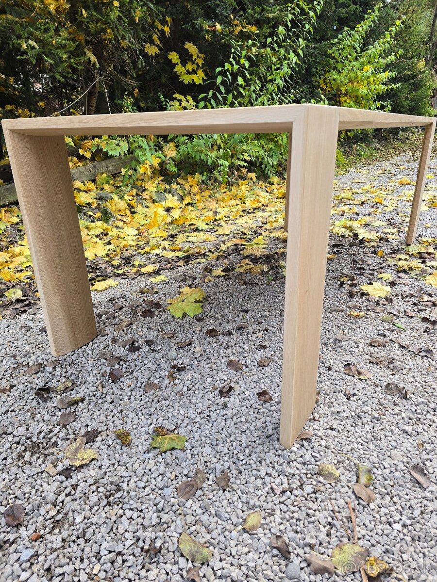 Jedálenský dubovy stôl, masív dub 2200x880,750 - 2