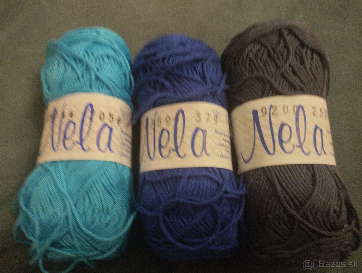 Vlny na pletenie a háčkovanie - 2