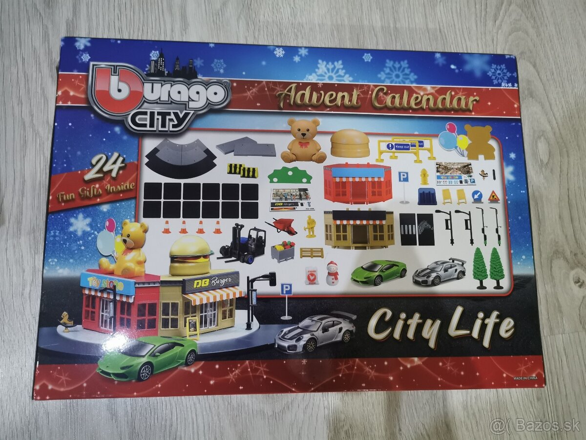 Adventný kalendár Bburago - 2