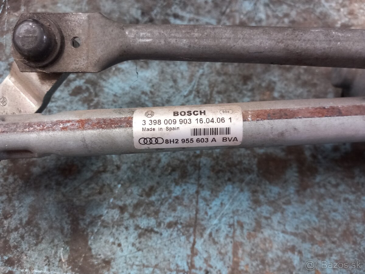 Mechanizmus stieračov Audi A4 cabrio - 2