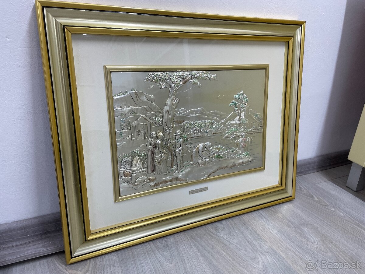 Obraz zo striebra, 73x57cm - 2