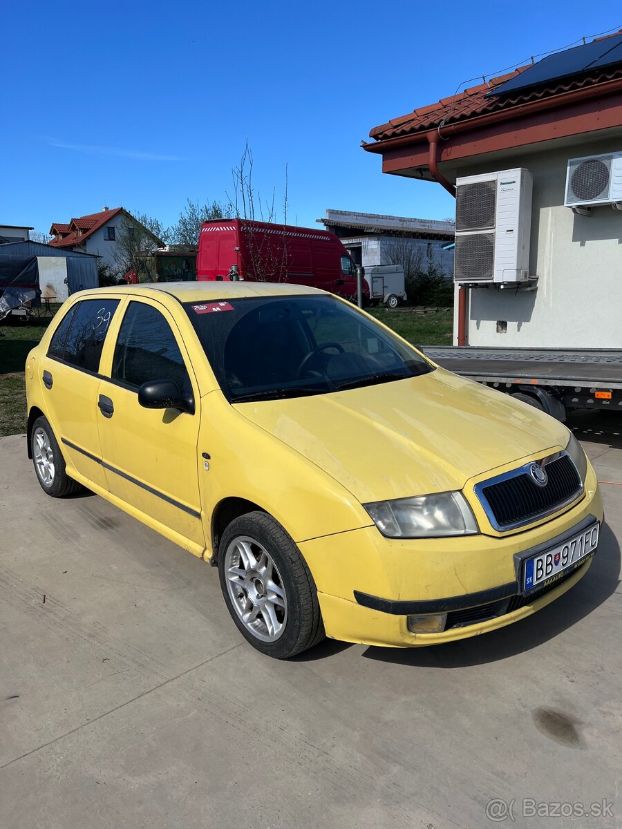 Škoda fabia 1.4mpi 2002 - 2