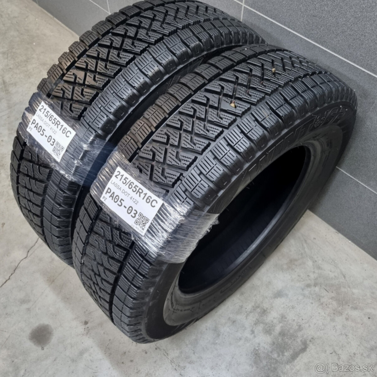 Zimné dodávkové pneumatiky 215/65 R16C LASSA - 2