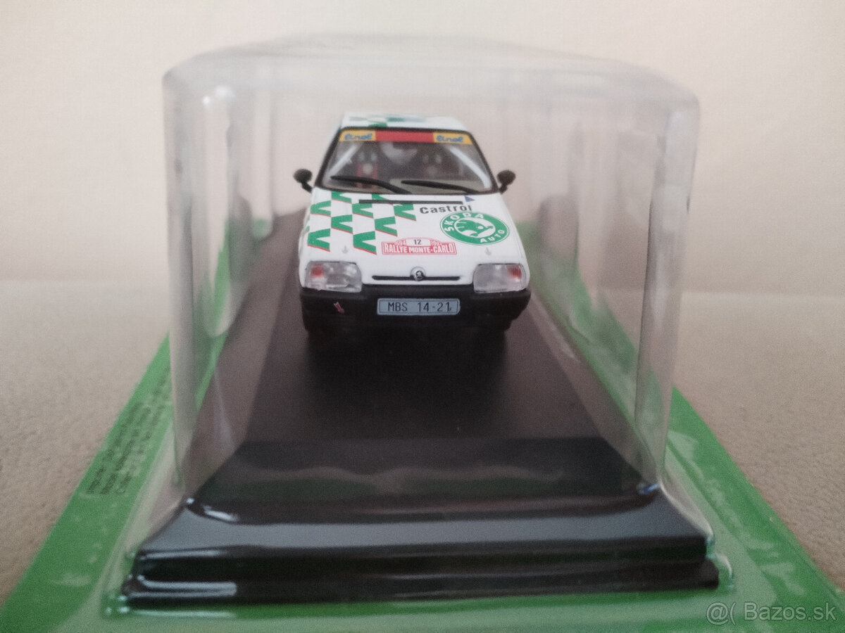 Predám model Škoda Favorit Rally v mierke 1:43 od DeAgostini - 2