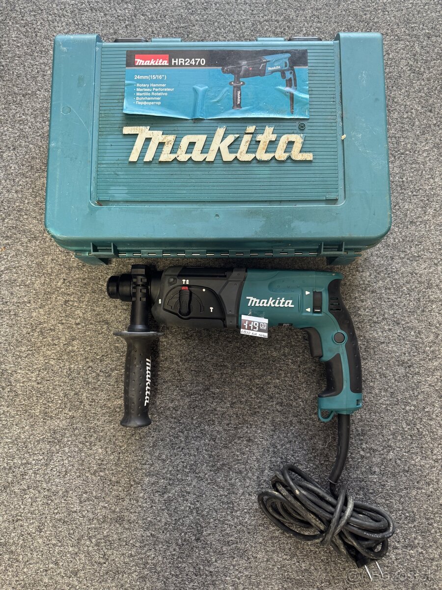 Kombinované kladivo Makita HR2470 - 2