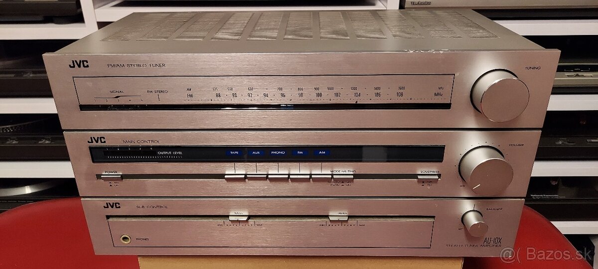 Predám vintage receiver JVC AU-10X - 2