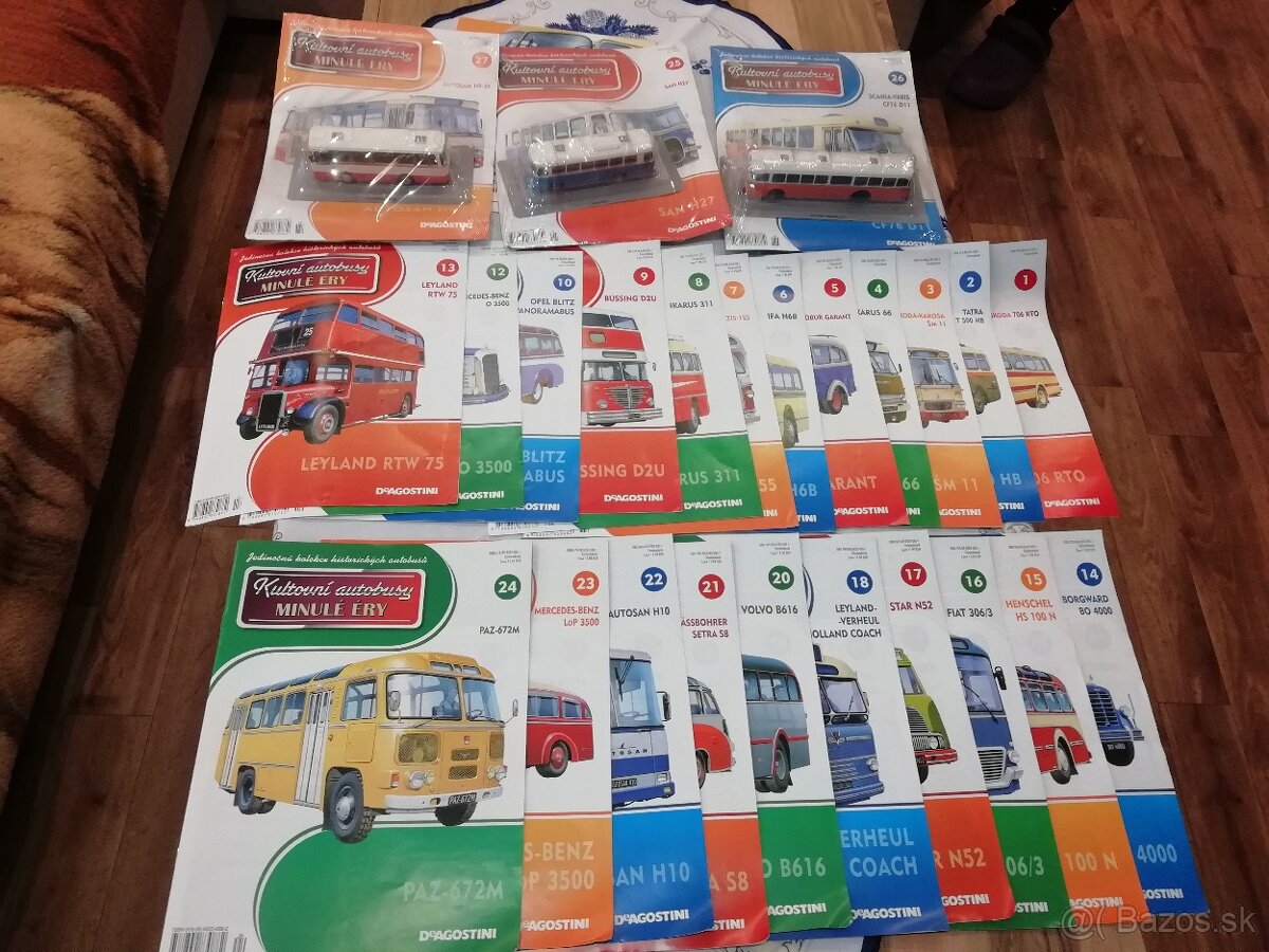 Modely autobusov 1:72 - 2