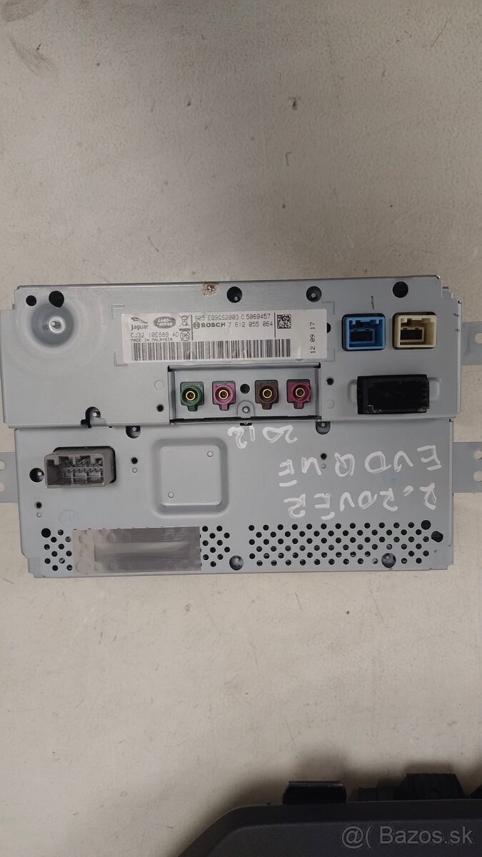 Navigácia display Range Rover Evoque