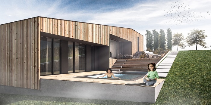 Na predaj pozemok so super výhľadom na mesto. V cena PD - 2