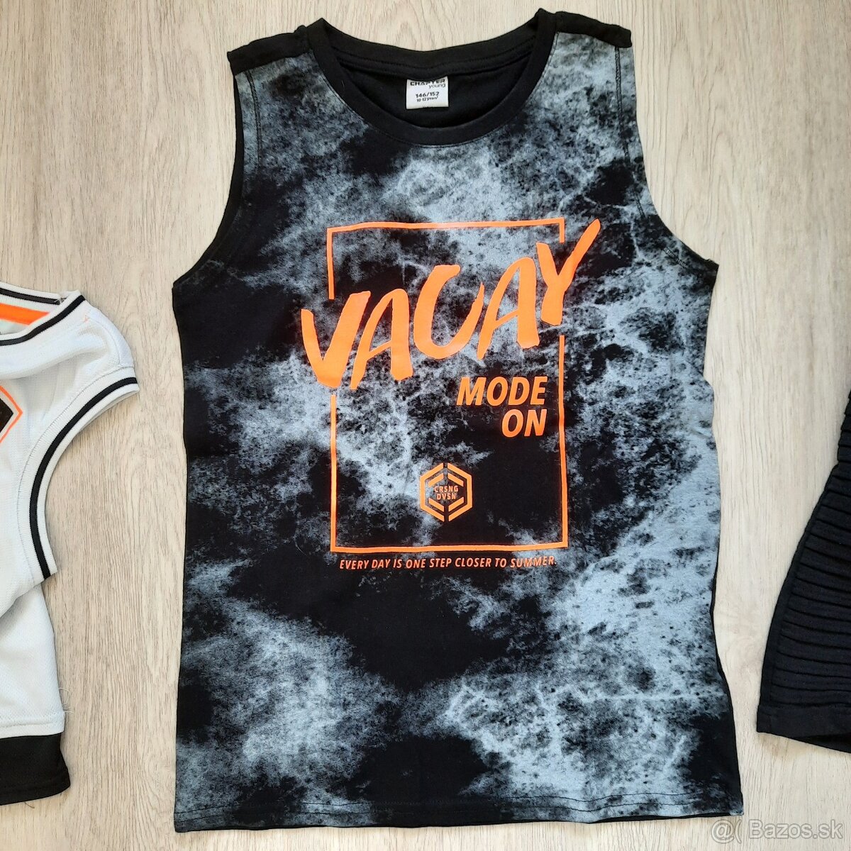 Chlapčenské tričká- tielka a kratase veľ. 146/152 - 2