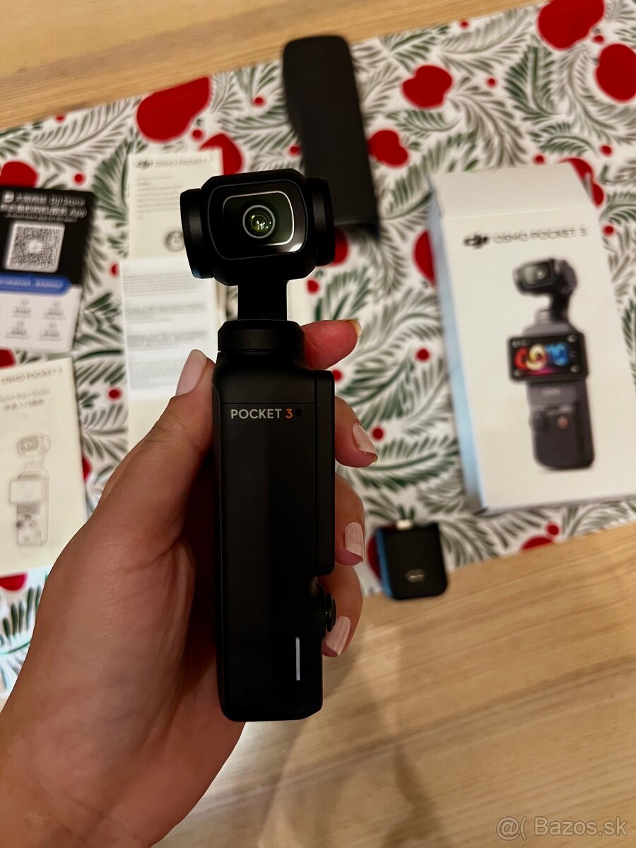 DJI Osmo Pocket 3 + v cene SSD Samsung disk1TB | TOP stav - 2