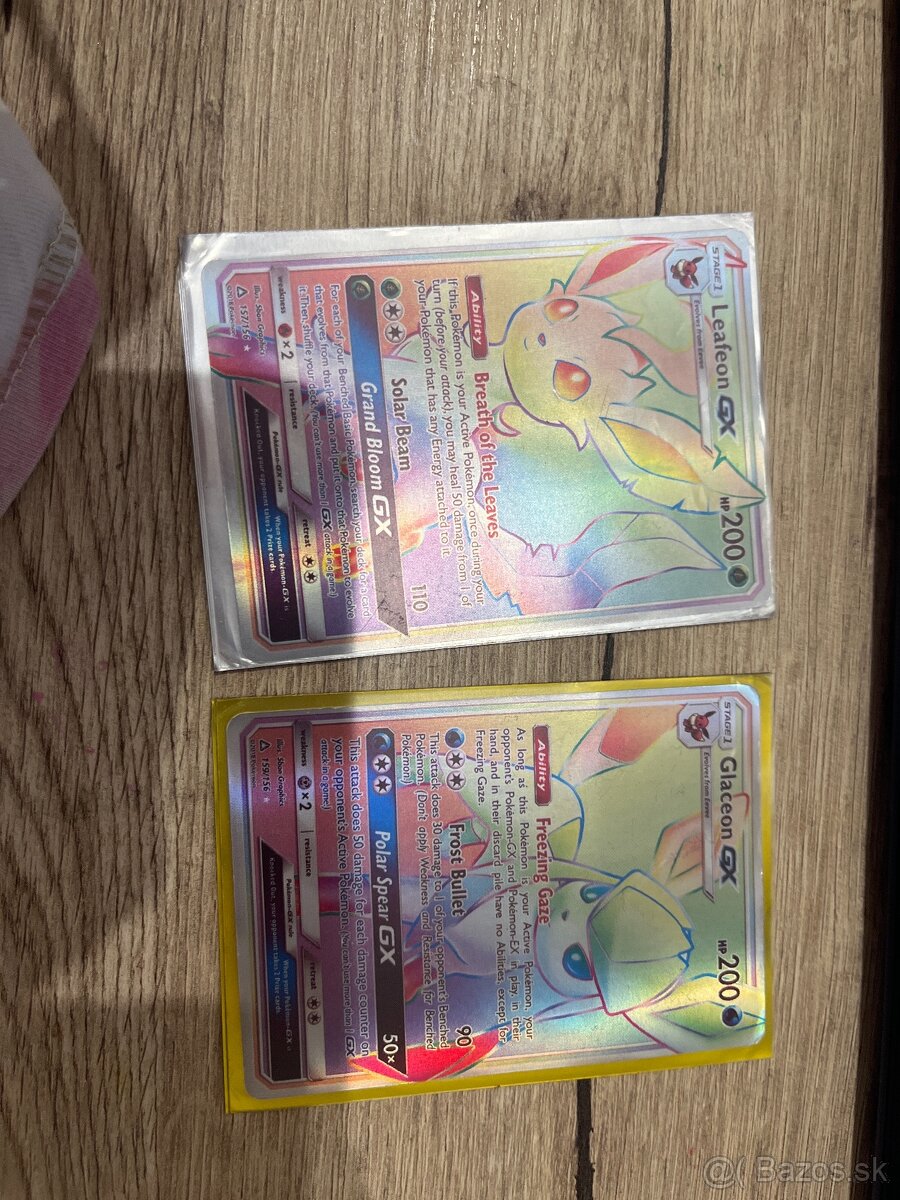 Predávam zberateľské pokémon karty: - 2
