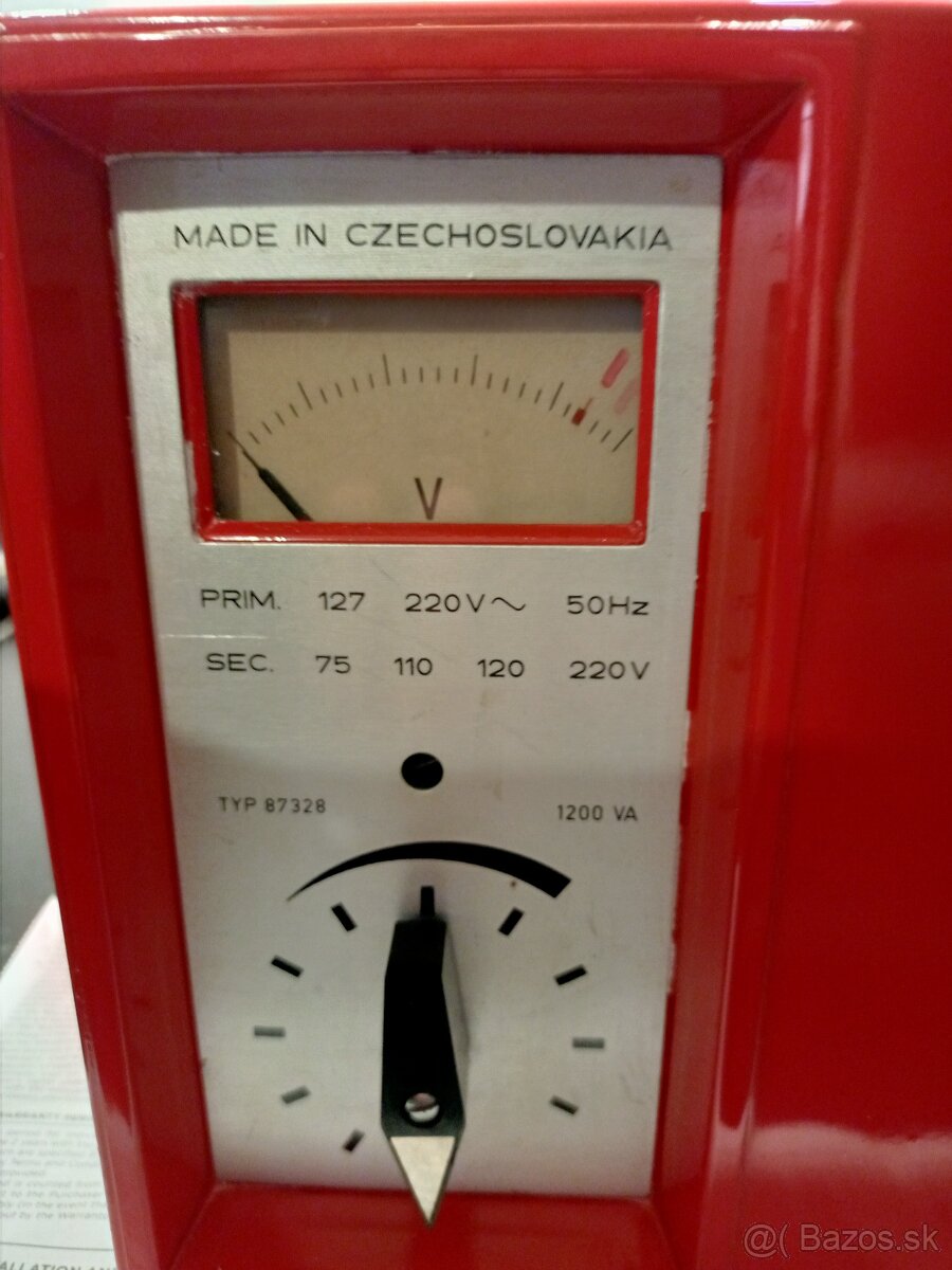 Predám stabilizovaný oddeľovací zdroj napätia - 2