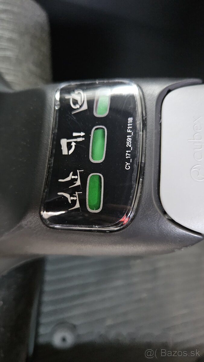 Autosedačka Cybex Cloud Z i size s isofix základňou - 2