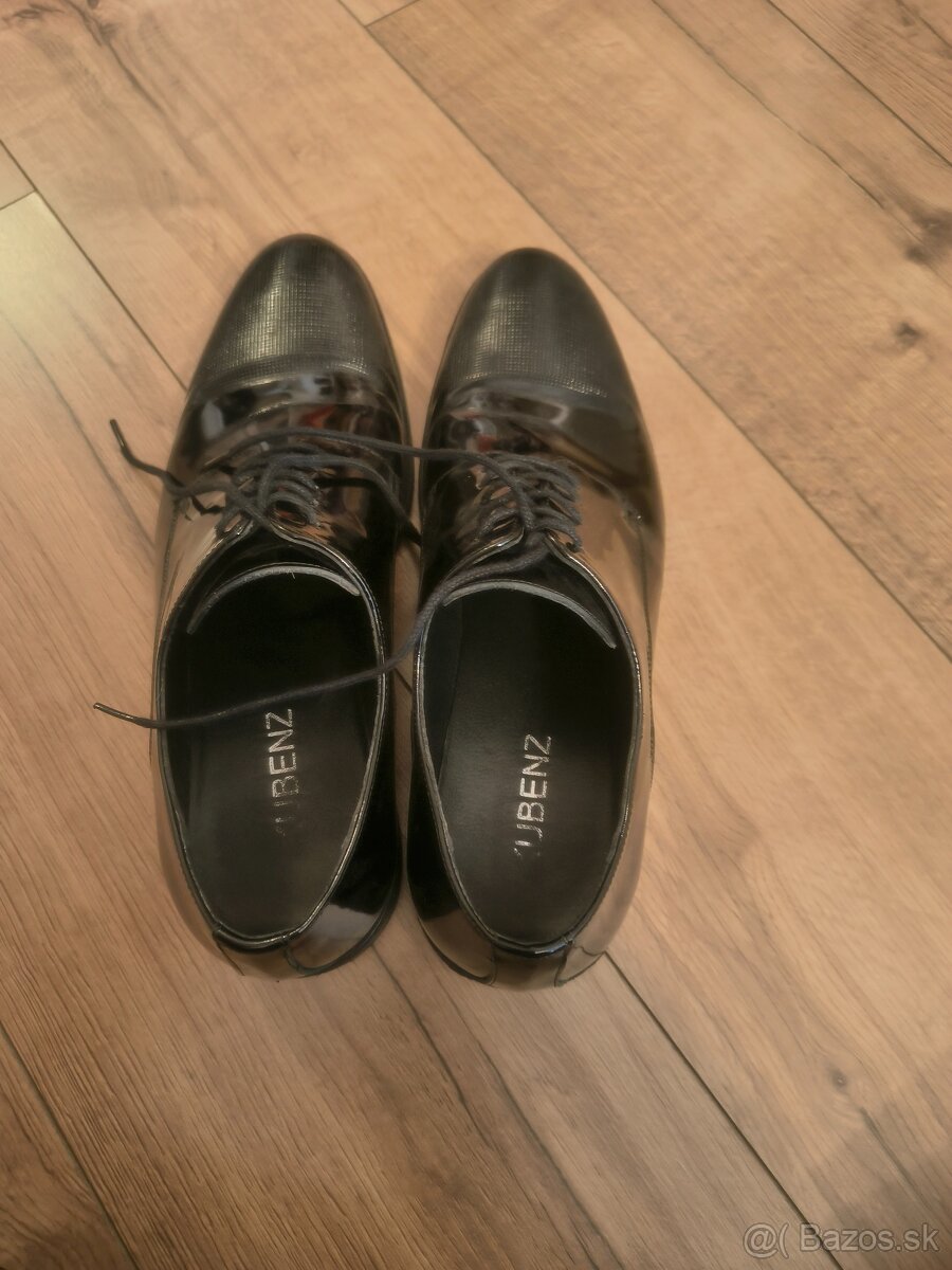 Spoločenské topánky čierne - 2