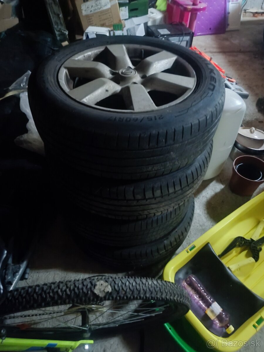 Letne pneu na diskoch X-Trail - 2