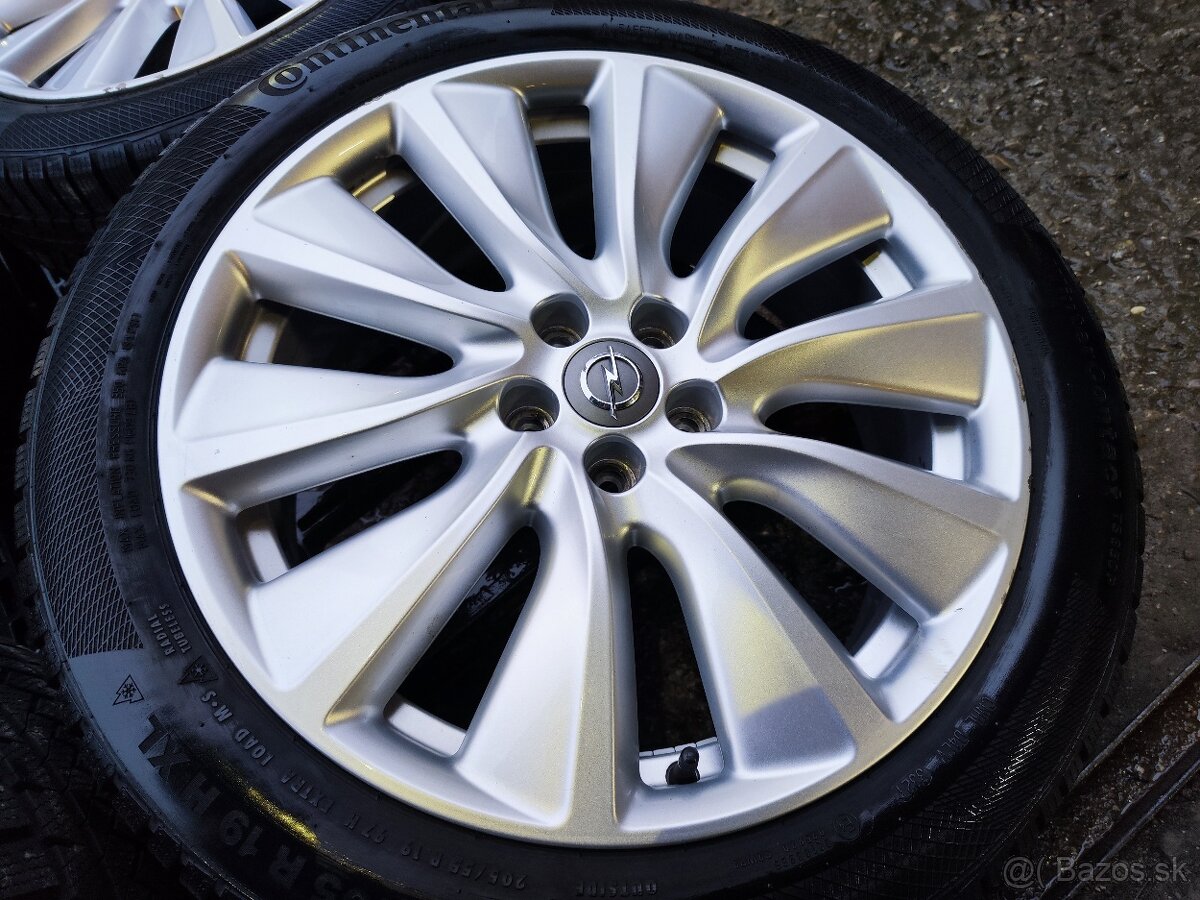 Alu sada =5x108 =original OPEL= s pneu= 205/55 R19 - 2