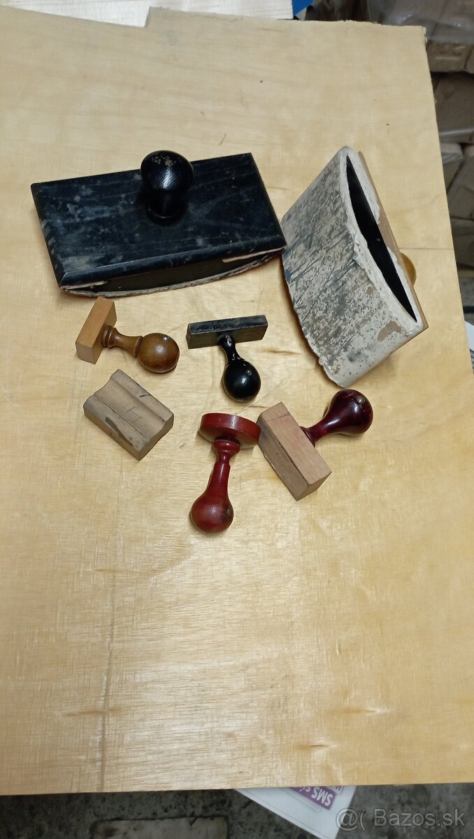 Starožitné pečiatky... - 2