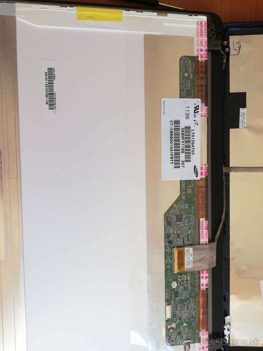 15" LCD displej, 1024(RGB)×768 , XGA, 20 pin, matte - 2