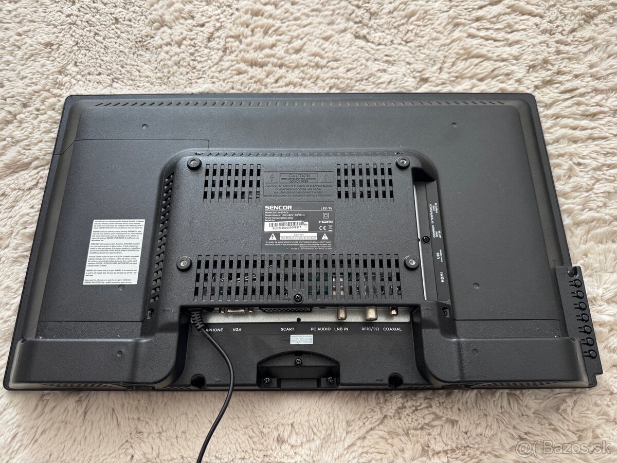 LED TV Sencor SLE 2469TCS s príslušenstvom - 2