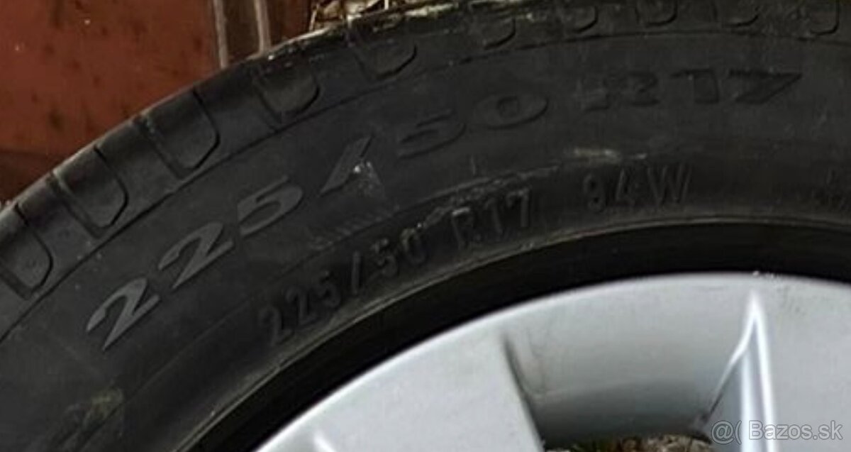 BMW disky - letné pneu - 2