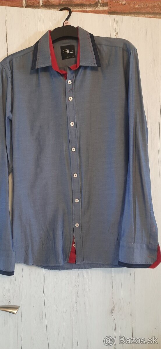 Pánske slim košele - 2