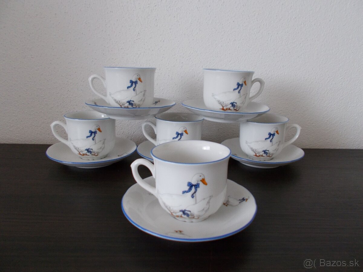 RETRO kávová súprava Húsky - 2