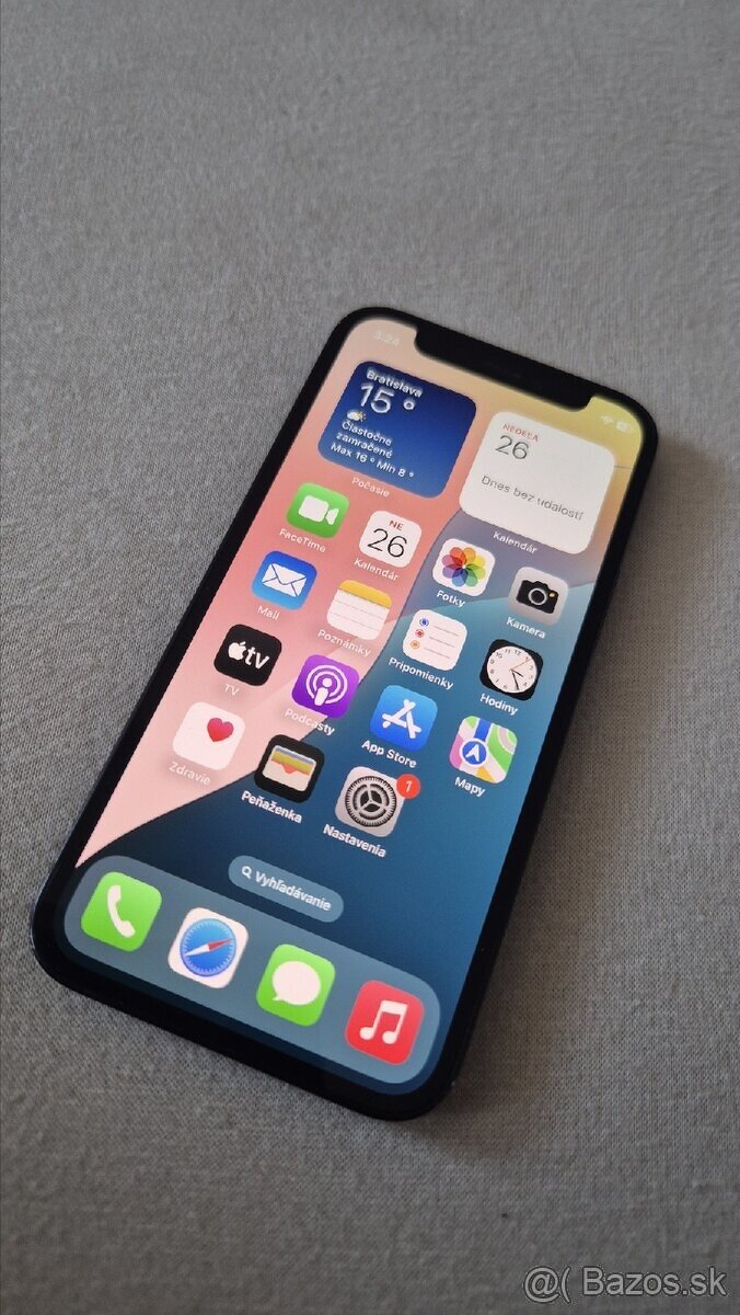 Apple iphone 12 mini 128gb cierny - 2