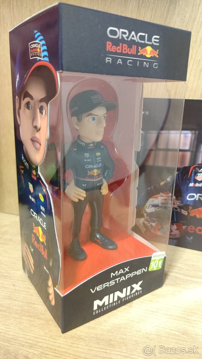 Max Verstappen - figurka MINIX + podpis karta - 2