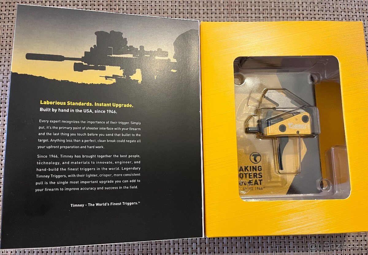 Spúšť Timney 667S Competition Trigger 3 lb – nová, nepoužitá - 2