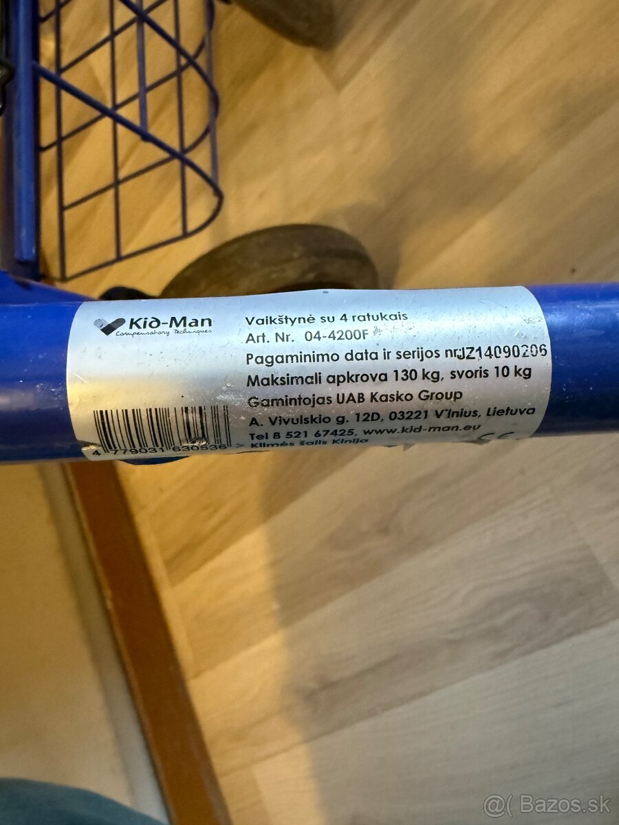 Chodítko s košikom pre senioriv - 2