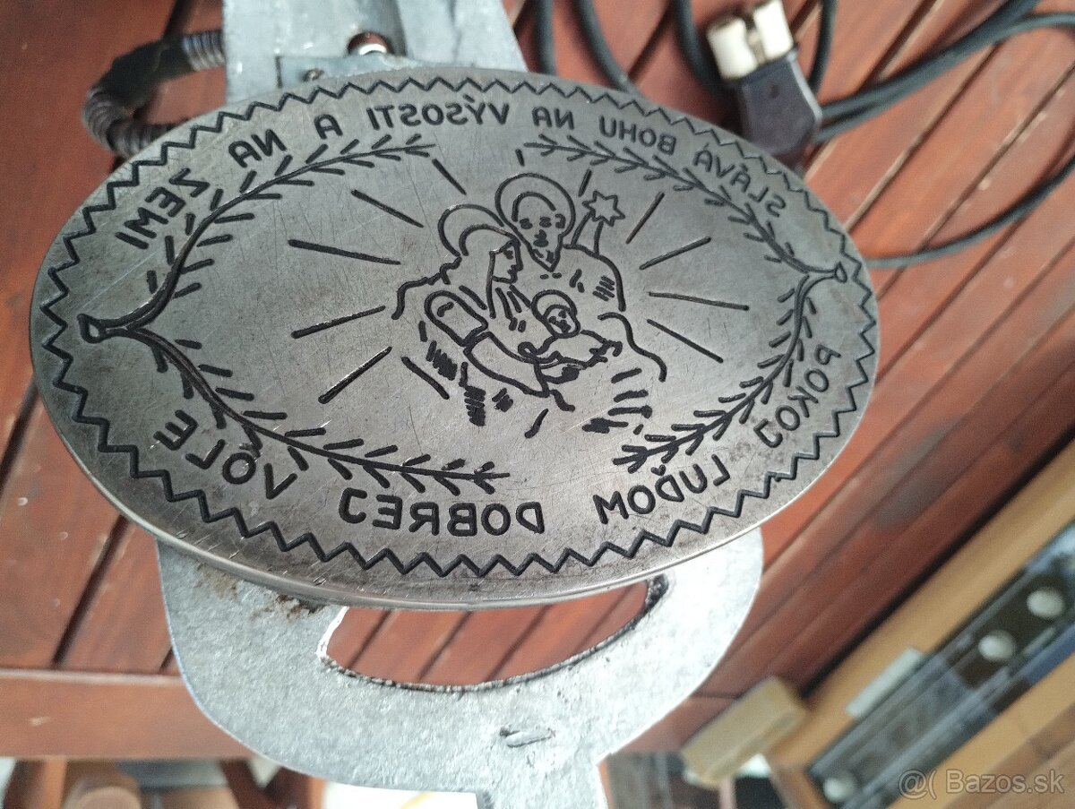 oplatkovač,staré náradie, nožnice - 2