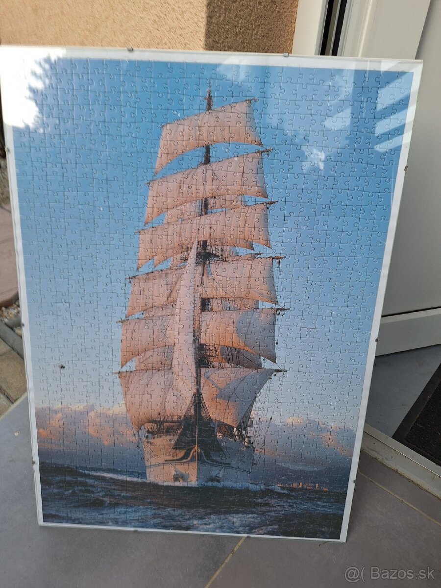 Predám 2 ks zasklené puzzle. - 2