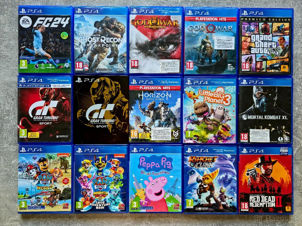 Hry na Playstation 4 (PS4) / Playstation 5 (PS5) - Rožňava - 2