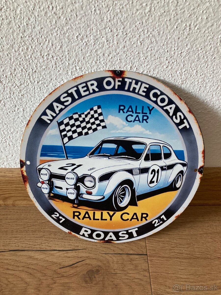 Cedule rally autá - 2