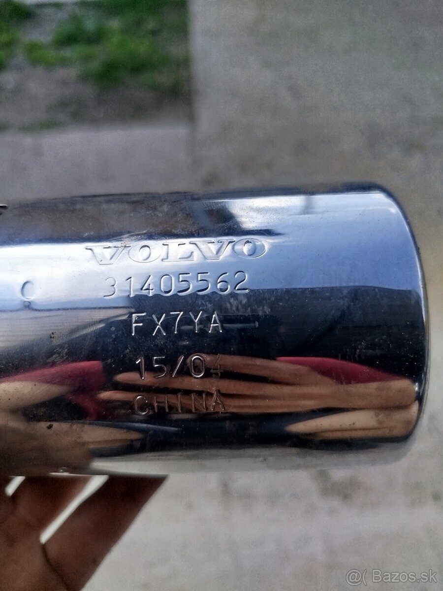 chrómová koncovka výfuku Volvo - 2