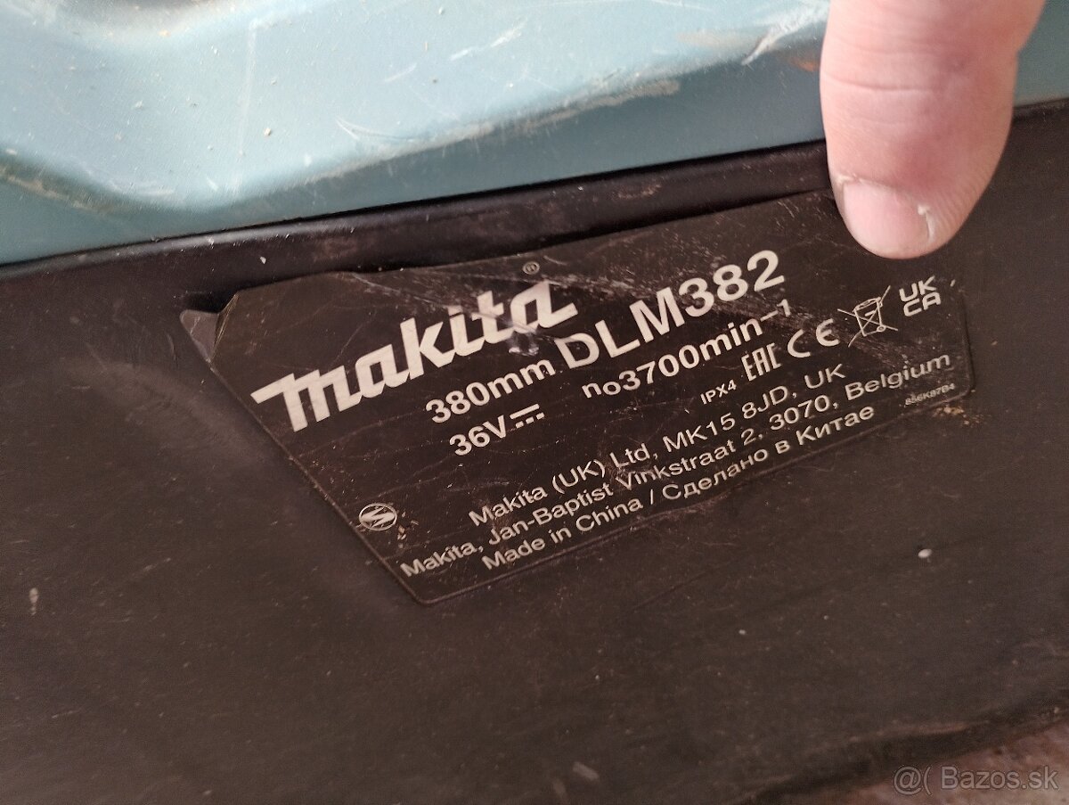 Akú kosačka Makita bez bateriek - 2