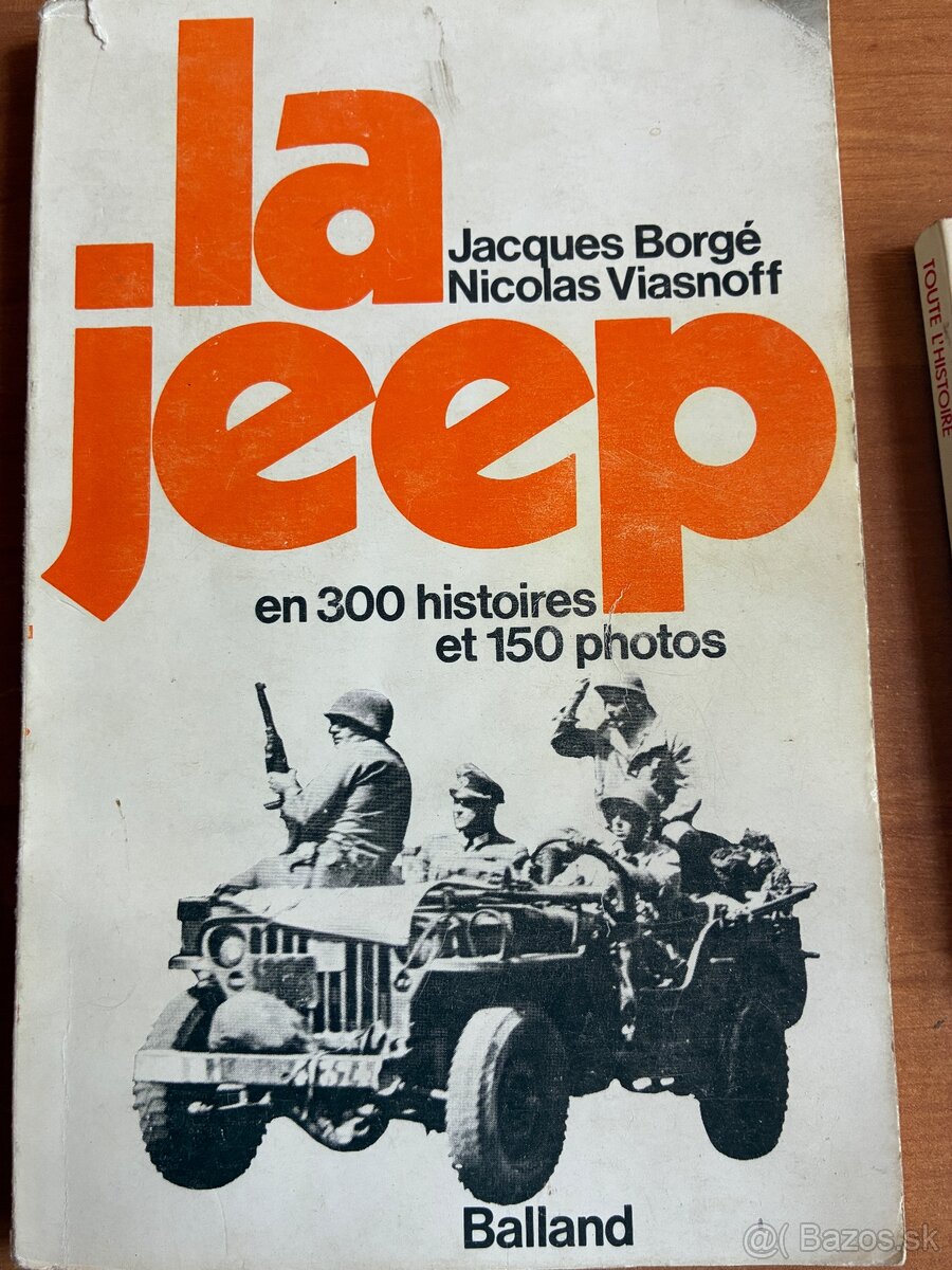 Jeep Willys predám dve knihy - 2