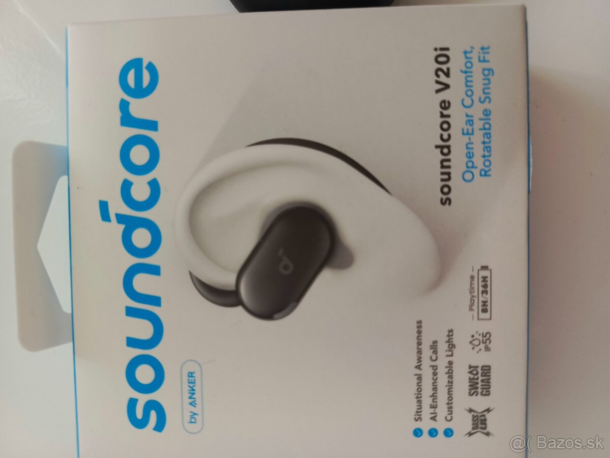 Bluetooth sluchátka soundcore V20i - 2