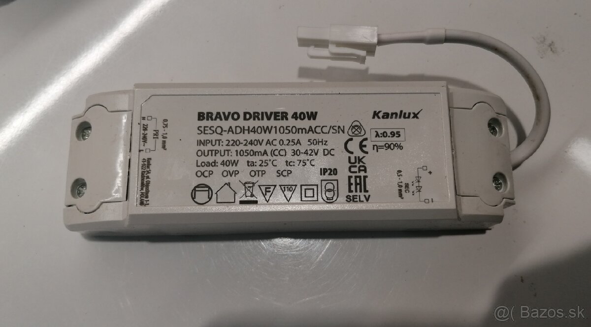 Kanlux driver 40W 30-42V SESQ/ADH40W - 2