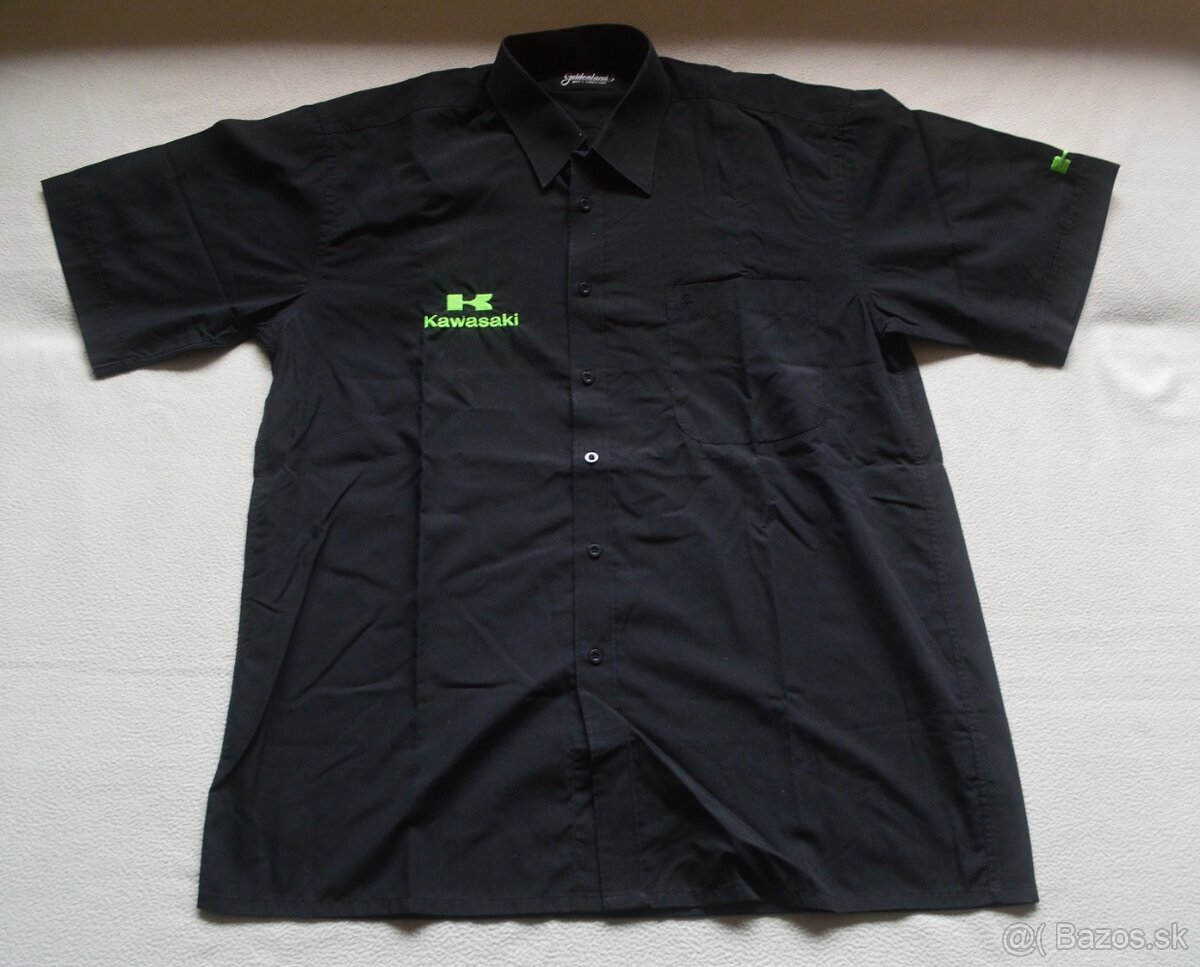 Kawasaki polokosela cierna zelená - 2