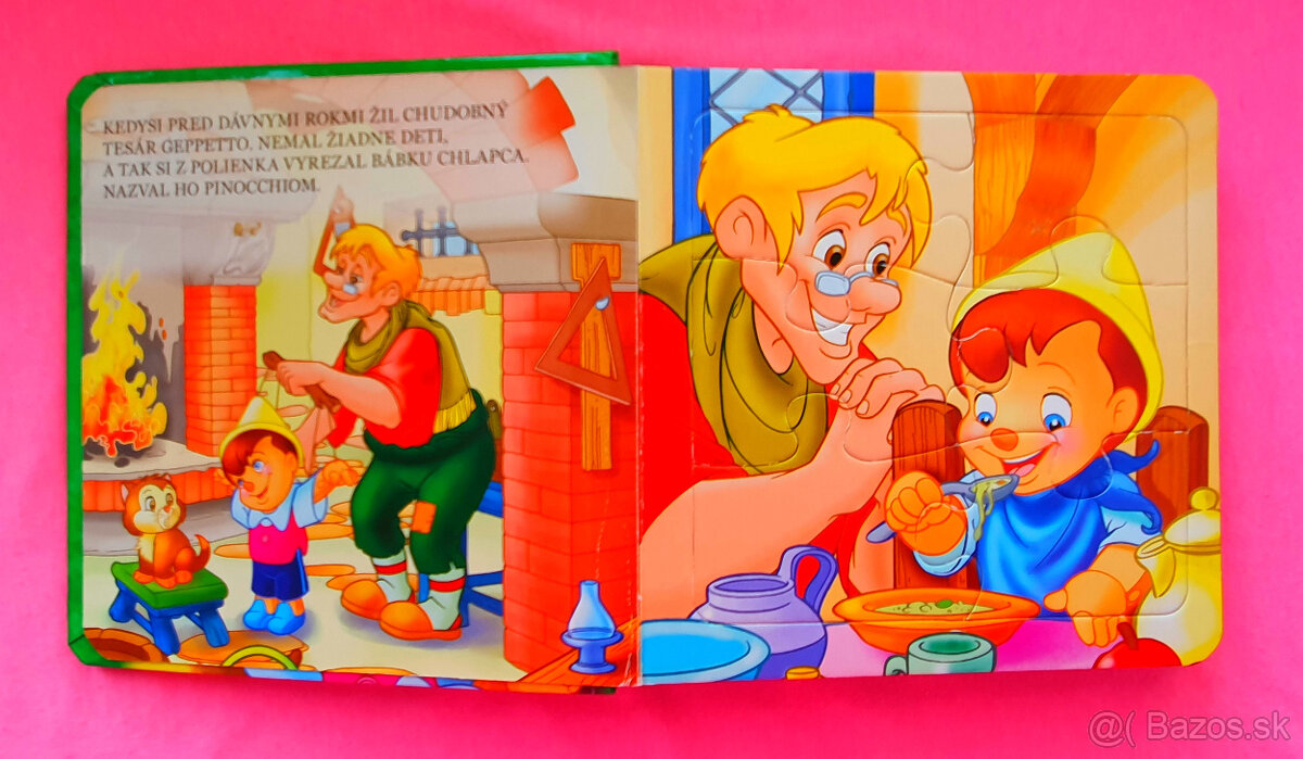 Pinocchio. Kniha z puzzle. - 2