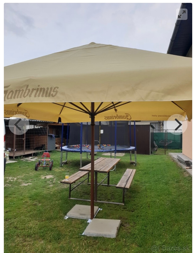 Záhdradné/pivné dáždniky - 2