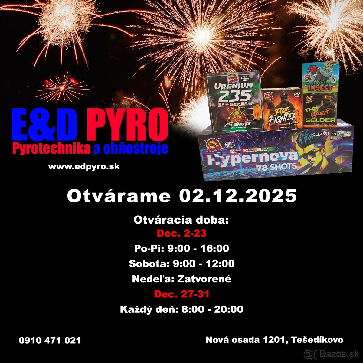 Pyrotechnika/Ohňostroje - 2