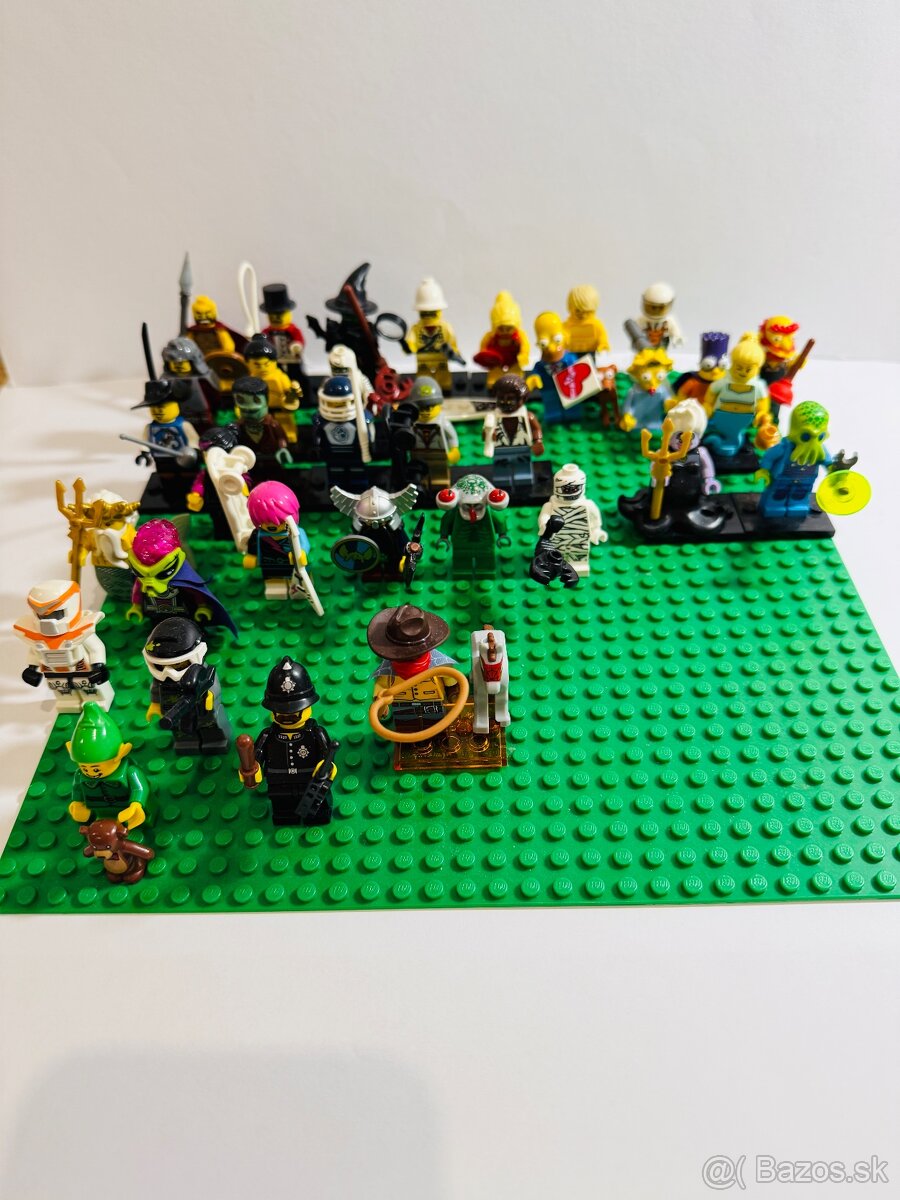 Zberateľské LEGO minifig mix – 32 ks + doplnky 🎁 - 2