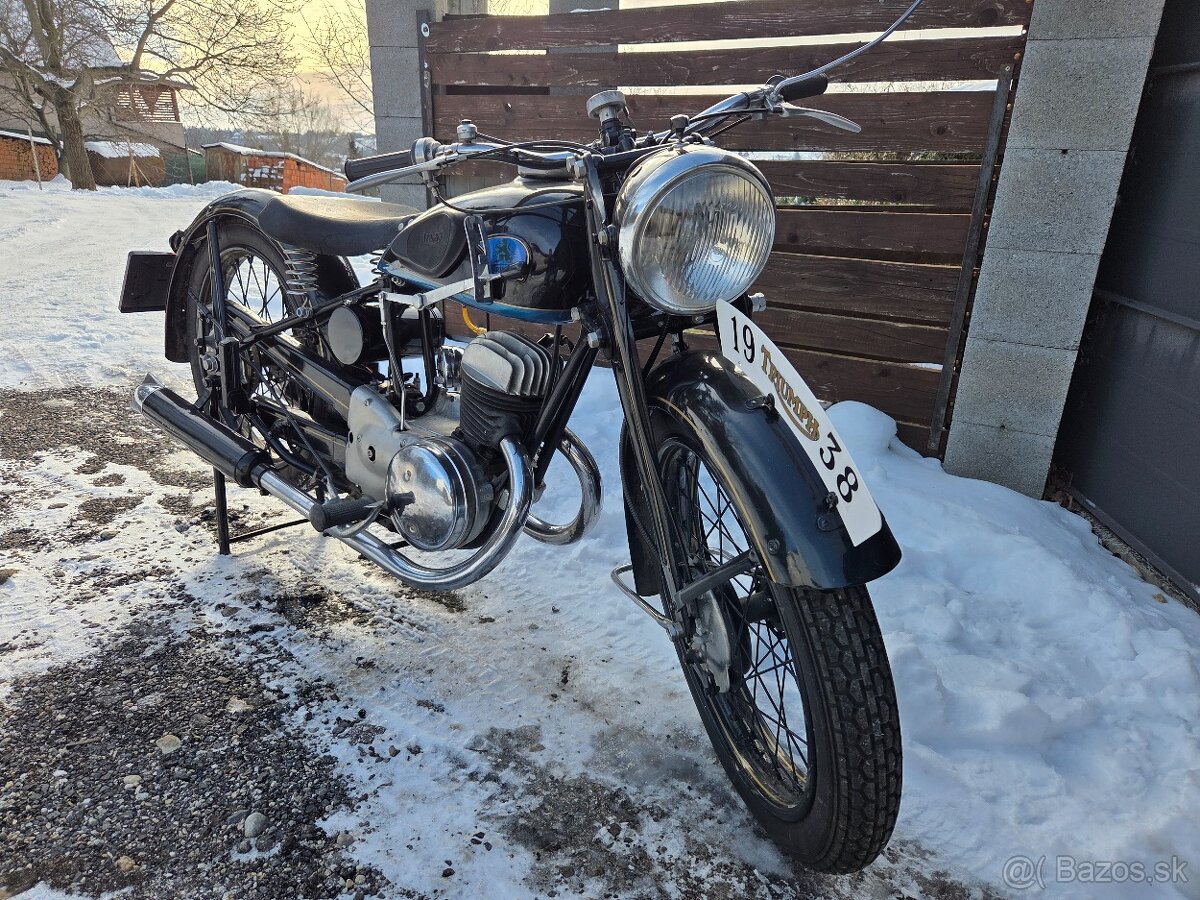 Triumph B200, r. 1938 TP + SPZ - 2