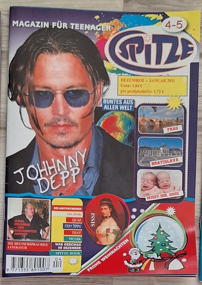 Časopisy Spitze ročníky 2011 a 2012 - 2