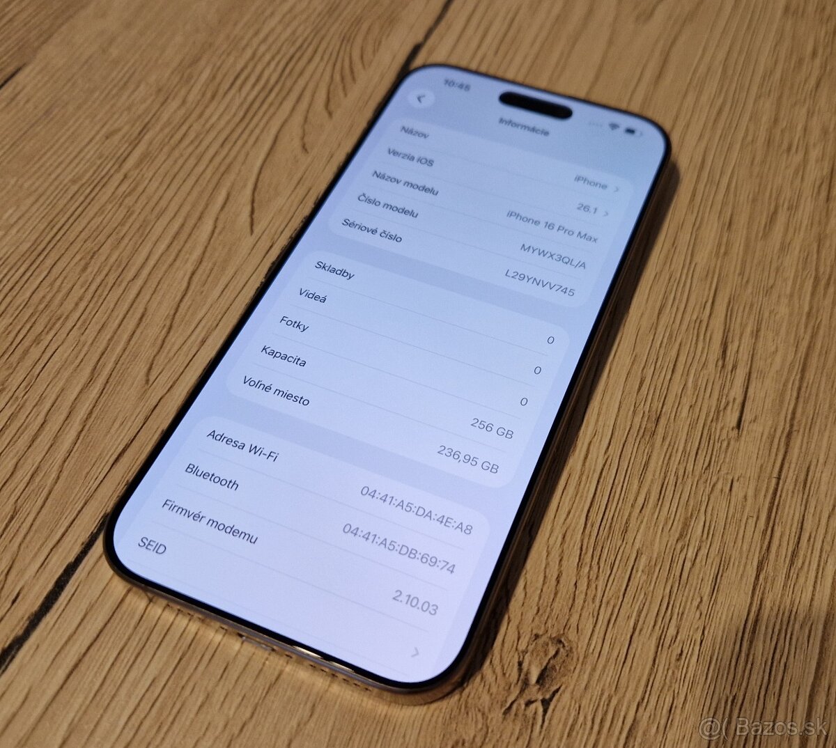 Apple iphone 16 pro max 256gb púštny titan - 2