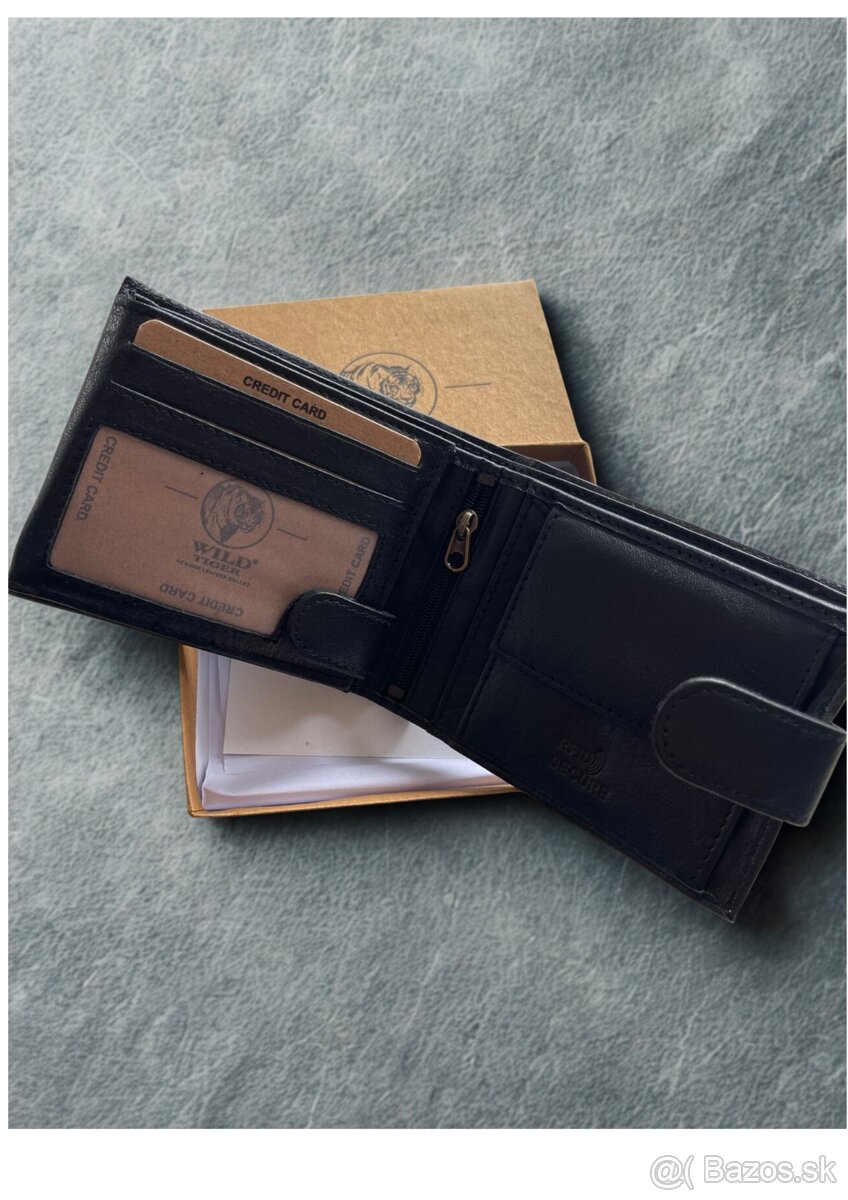 Elegantná kožená peňaženka. - 2